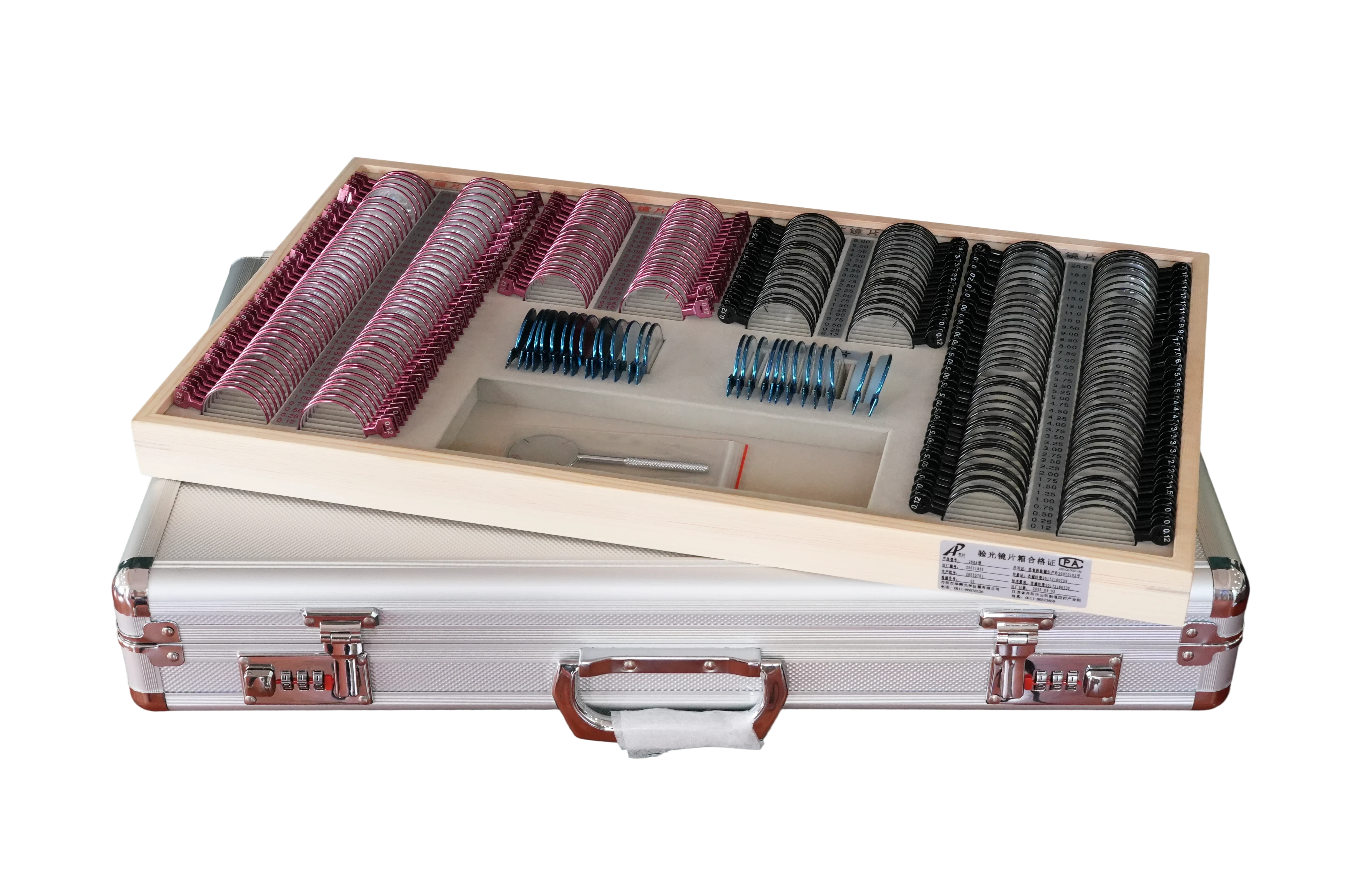 JP-266A 验光镜片箱（金属彩圈） 图片 4